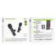 Мікрофон-петличка BOROFONE BFK15 Dual-mic lavalier wireless digital microphone (iP/Type-C) Black (6941991117107)