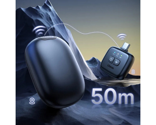 Бездротова мікрофонна система Ulanzi Vijim A30 Tiny Microphone White (A013GBW1 A30) (UV-A013GBW1)