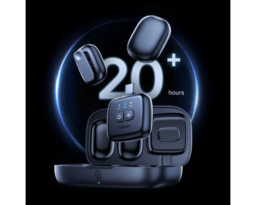 Бездротова мікрофонна система Ulanzi Vijim A30 Tiny Microphone White (A013GBW1 A30) (UV-A013GBW1)