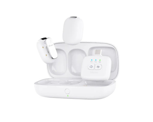Бездротова мікрофонна система Ulanzi Vijim A30 Tiny Microphone White (A013GBW1 A30) (UV-A013GBW1)