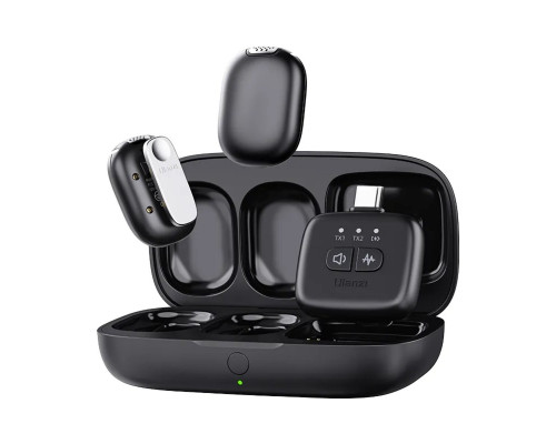 Бездротова мікрофонна система Ulanzi Vijim A30 Tiny Microphone Black (A014GBB2 A30) (UV-A014GBB2)