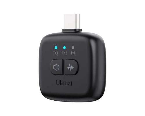 Бездротова мікрофонна система Ulanzi Vijim A30 Tiny Microphone Black (A014GBB2 A30) (UV-A014GBB2)