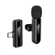 Бездротова мікрофонна система HOCO L20 Fair wireless microphone Type-C Black (6942007655491)