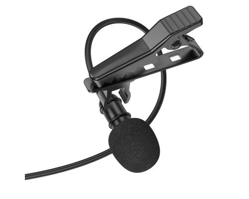 Мікрофон-петличка BOROFONE BFK11 Elegant lavalier microphone Type-C Black