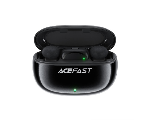 Бездротова мікрофонна система ACEFAST R2 wireless lavalier microphones Black (6974316284901)