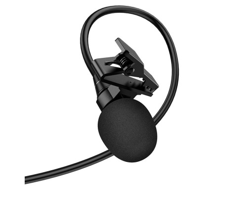 Мікрофон-петличка HOCO L14 iP Lavalier microphone Black