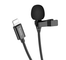 Мікрофон-петличка HOCO L14 iP Lavalier microphone Black