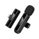 Бездротова мікрофонна система HOCO L20 Fair wireless microphone iP Black (6942007655484)