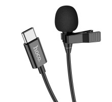 Мікрофон-петличка HOCO L14 Type-C Lavalier microphone Black