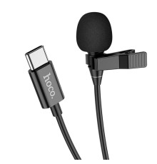 Мікрофон-петличка HOCO L14 Type-C Lavalier microphone Black