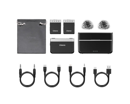 Бездротова мікрофонна система Ulanzi Vijim Wireless Microphone Pro (A018GBB1 AM18)