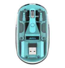 Комп ютерна мишка JEDEL WD131P Wireless 2.4G+BT Blue mag-2000001656129152024