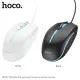 Комп ютерна Миша HOCO GM37 Wonderful gaming luminous wired mouse White mag-6942007647960144372