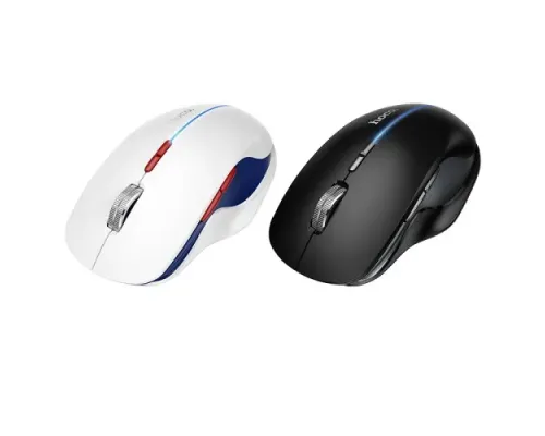 Комп ютерна миша HOCO GM40 Dixon RGB dual-mode wireless mouse(rechargeable version) dark night black mag-6942007654074146165