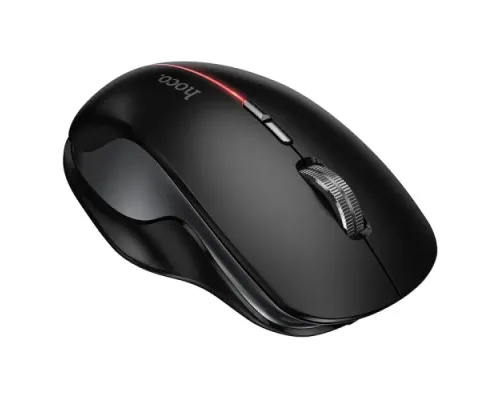 Комп ютерна миша HOCO GM40 Dixon RGB dual-mode wireless mouse(rechargeable version) dark night black mag-6942007654074146165