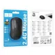 Комп ютерна Миша HOCO GM42 Platino 2.4G wireless mouse black mag-6942007664653152327