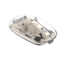 Комп ютерна мишка XO M12 Bluetooth wireless transparent mouse Біла mag-6920680858576140404