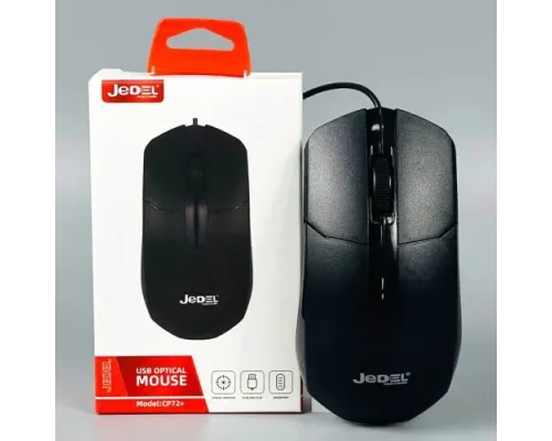 Комп ютерна мишка JEDEL CP72+ (Дротова) Black mag-2000001656037152016
