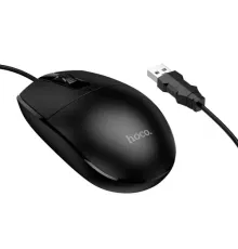Комп ютерна Миша HOCO GM50 League business wired mouse black mag-6942007668811152117