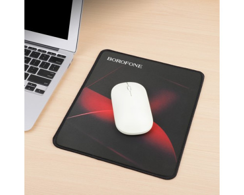 Килимок для мишки BOROFONE BG8 Flying Eagle gaming mouse pad(200*240mm) чорний mag-6941991102974143321