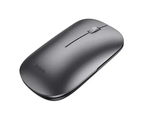 Комп ютерна миша HOCO GM43 Adelanto dual-mode wireless mouse(rechargeable version) space gray mag-6942007671859152118