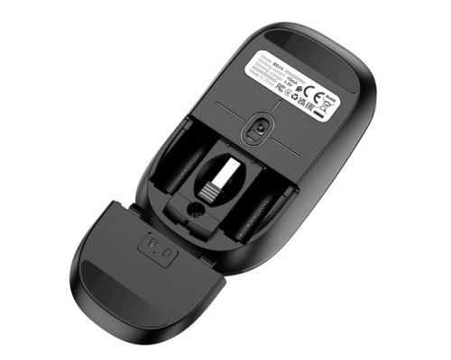 Бездротова оптична миша BOROFONE BG14 Planet 2.4G business wireless mouse чорна mag-6941991113376143322