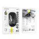 Бездротова оптична миша BOROFONE BG14 Planet 2.4G business wireless mouse чорна mag-6941991113376143322