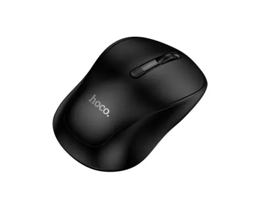 Комп ютерна миша HOCO GM41 Exciting dual-mode business wireless mouse black mag-6942007658614146169