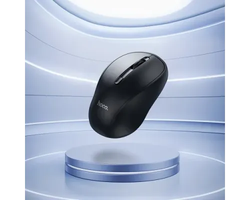 Комп ютерна миша HOCO GM41 Exciting dual-mode business wireless mouse black mag-6942007658614146169
