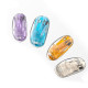 Комп ютерна мишка XO M12 Bluetooth wireless transparent mouse Синя mag-6920680858569138261