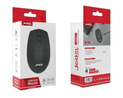 Комп ютерна мишка JEDEL W927 Wireless 2.4G Black mag-2000001656181152030