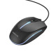 Дротова оптична USB мишка BOROFONE BG10 Soaring game luminous wired mouse чорна mag-6941991102745138220