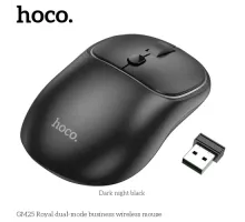 Комп ютерна Миша HOCO GM25 Royal dual-mode business ws mouse Чорна mag-6942007608527146717