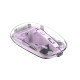 Комп ютерна мишка XO M12 Bluetooth wireless transparent mouse Фіолетова mag-692068085858330218