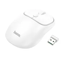 Комп ютерна Миша HOCO GM25 Royal dual-mode business ws mouse біла mag-6942007608534146151