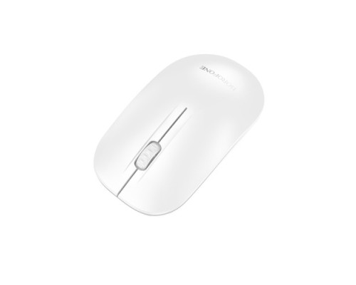 Бездротова оптична миша BOROFONE BG14 Planet 2.4G business wireless mouse біла mag-6941991113383142762