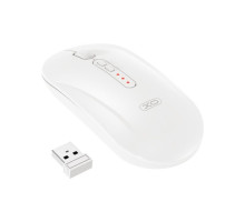 Комп ютерна мишка XO M13 Tri-mode Bluetooth Wireless Silent Mouse Біла mag-6975837583382141119