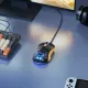 Комп ютерна Миша HOCO GM51 Sky luminous gaming wired mouse black/yellow mag-6942007675253153815