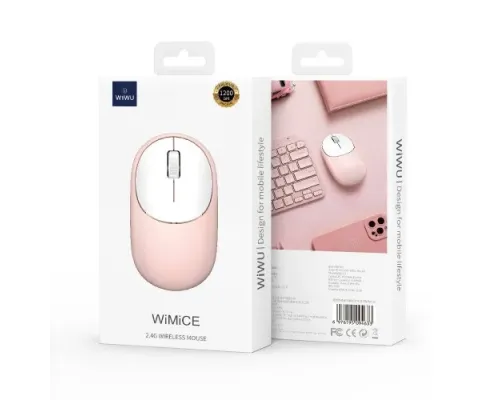 Комп ютерна мишка WiWU WM107 2.4G Wireless Mouse Black mag-6976195096781153540
