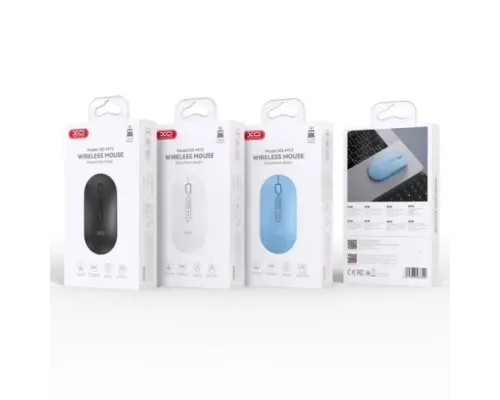 Комп ютерна мишка XO M13 Tri-mode Bluetooth Wireless Silent Mouse Блакитна дефект пакування mag-2000001614327153183