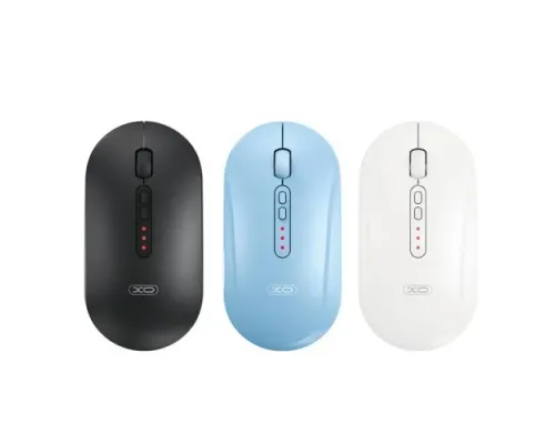 Комп ютерна мишка XO M13 Tri-mode Bluetooth Wireless Silent Mouse Блакитна дефект пакування mag-2000001614327153183