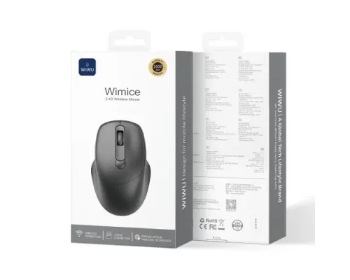 Комп ютерна мишка WiWU WM113 2.4G Wireless Mouse Black mag-6976975619506153543