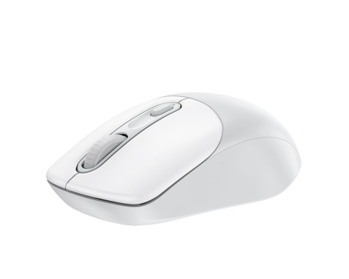 Миша Hoco GM28 2.4G business wireless mouse White Gray