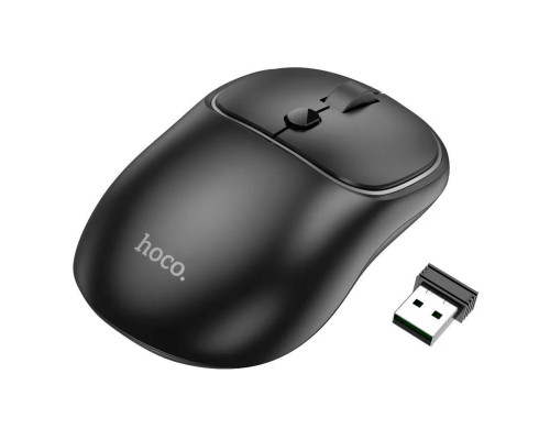 Миша Hoco GM25 Royal dual-mode business wireless mouse Dark Night Black