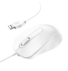 Миша BOROFONE BG4 Business wired mouse White