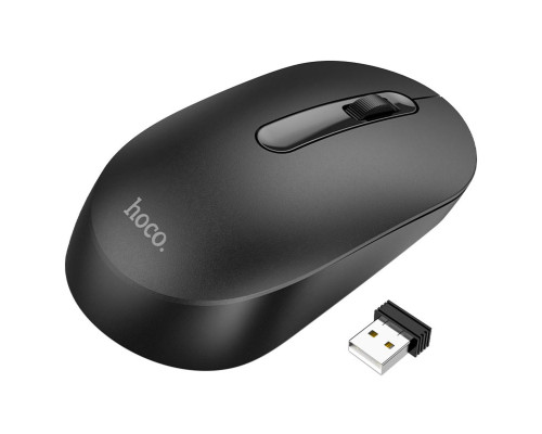 Миша HOCO GM14 Platinum 2.4G business wireless mouse Black