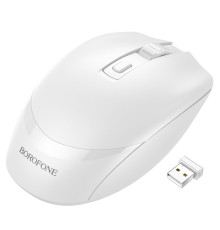 Миша BOROFONE BG7 Platinum 2.4G business wireless mouse White