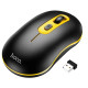 Миша Hoco GM21 Platinum 2.4G business wireless mouse Black Yellow