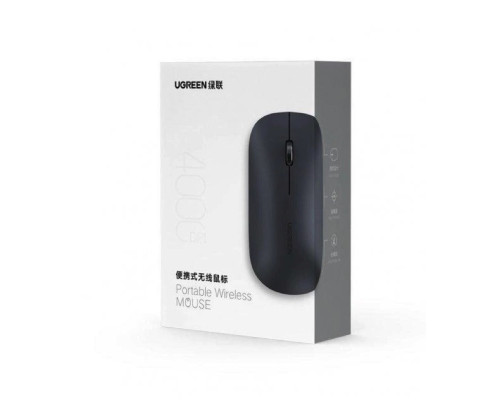 Миша UGREEN MU001 Portable Wireless Mouse (Black)