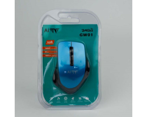 Миша безпровідна AITNT GW01 Blue